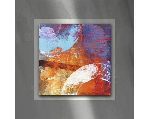 Abstracte muurafbeelding met lijst