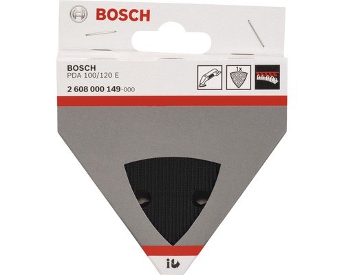 Bosch PDA 100/120 E schuurblad in kartonnen verpakking