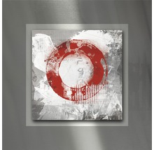 Abstracte wanddecoratie met cirkelvorm