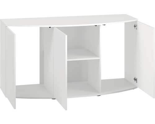 Aquariumonderkast met drie deuren en twee planken