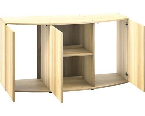 Aquariumonderkast met drie deuren en een open vak