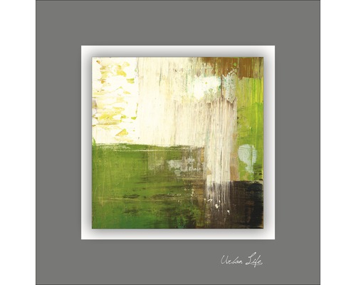 Abstract schilderij met diverse kleurvlakken