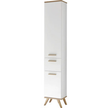 PELIPAL Hoge kast Noventa 205x35,5 cm wit hoogglans-thumb-1 PELIPAL Hoge kast Noventa 205x35,5 cm wit hoogglans-thumb-1