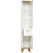 PELIPAL Hoge kast Noventa 205x35,5 cm wit hoogglans-thumb-6 PELIPAL Hoge kast Noventa 205x35,5 cm wit hoogglans-thumb-6