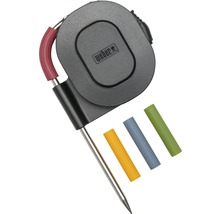 Weber logo grillthermometer met sensor en gekleurde markeringen