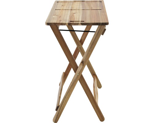 Houten bijzettafel met inklapfunctie