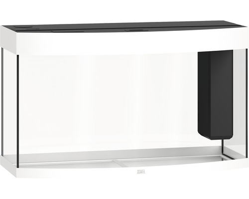 Aquarium met filter en afdekking