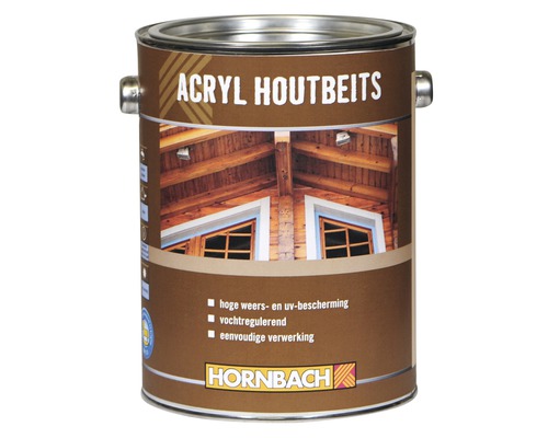 HORNBACH Acryl houtbeits teakoptiek 5 l