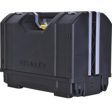 Kunststof gereedschapskoffer met handgreep en het Stanley logo