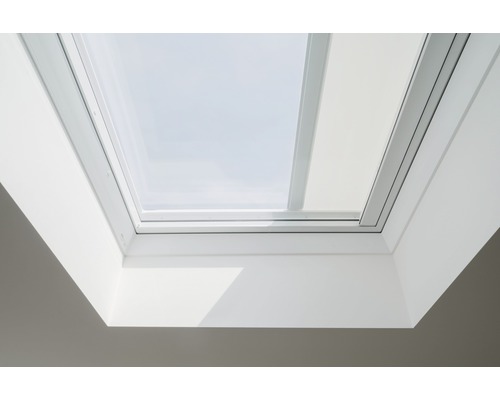 VELUX Buitenzonwering voor lichtkoepels lichtdoorlatend bediening op zonne-energie MSG 120120 6090WL wit-0