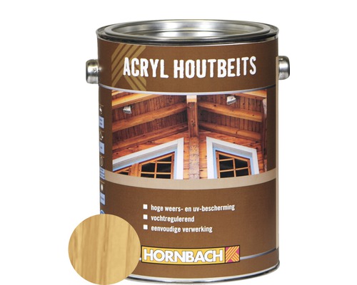 HORNBACH Acryl houtbeits grenenoptiek 2,5 l HORNBACH Acryl houtbeits grenenoptiek 2,5 l