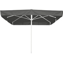 Vierkante parasol met wit frame