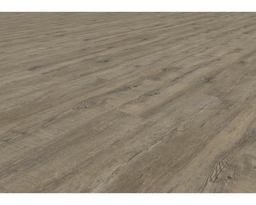 Gelegd laminaat met houtlook.