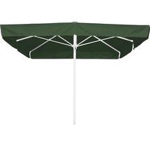 Vierkante parasol met wit frame