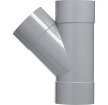 Grijze Y-splitsingsconnector voor buizen