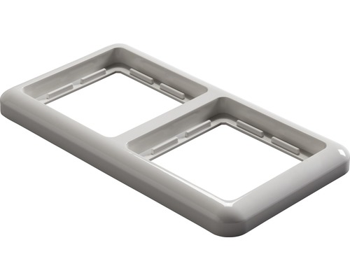 Dubbel frame voor schakelaars en stopcontacten