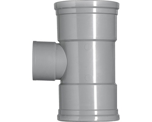 MARTENS T-Stuk 87° dikwandig PVC, 1x lijm 2x manchet, Ø 110x75 mm Afvoerpijp T-stuk