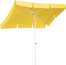 Vierkante parasol met wit frame