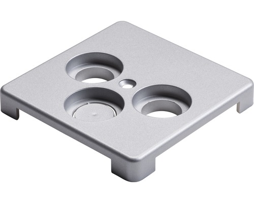 Vierkante apparaatafdekking met drie uitsparingen