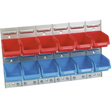 HÜNERSDORFF Stapelbakkenset 13-delig (sleufwand + 12 bakjes)-thumb-0 HÜNERSDORFF Stapelbakkenset 13-delig (sleufwand + 12 bakjes)-thumb-0