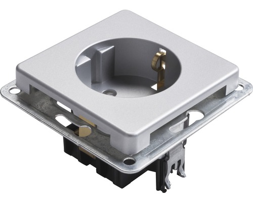 Stopcontact met vierkant frame