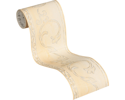 Rol behangrand met bloemmotief voor wanddecoratie