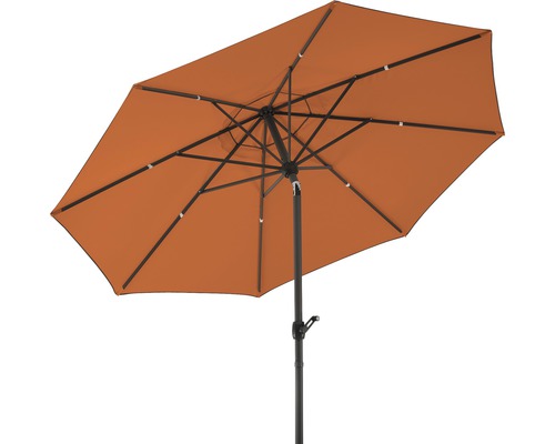 Schneider-Schirme Parasol Sevilla, zilvergrijs, 240 x 140 cm rechthoekig, 667-14, frame staal, bekleding polyester, 4,6… - Parasols zonwering