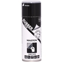 MASTON Rubbercomp spray mat zwart 400 ml-thumb-0