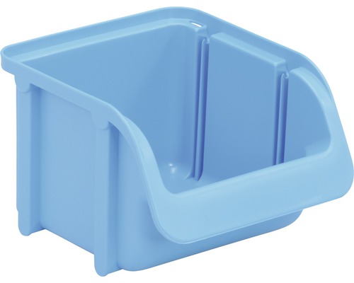 HÜNERSDORFF Stapelbak blauw, maat 1 Opbergbox van kunststof