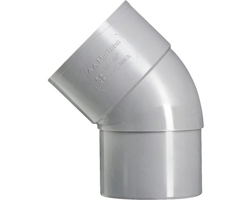 Kunststof pijpbocht 45 graden voor regenwaterafvoer