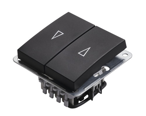 Dubbele tuimelschakelaar met pijlsymbolen