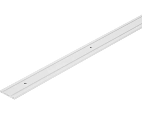 HETTICH SlideLine 1 - Dubbelloop- en geleidingsprofiel 2000 mm wit (max. 12 kg)