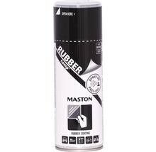 MASTON Rubbercomp spray zijdeglans zwart 400 ml-thumb-0