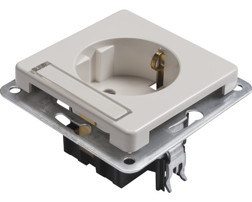 Stopcontact met frame voor wandmontage
