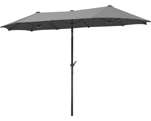 SCHNEIDER Parasol Salerno antraciet 300x150 cm