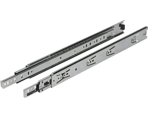 HETTICH Ladegeleider KA5632 500 mm staal verchroomd, 2 stuks