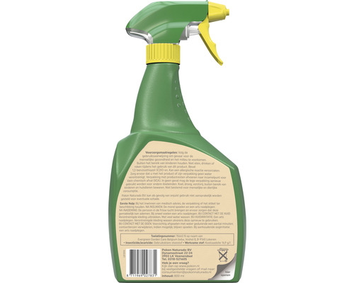 Plantenbeschermingsmiddel in een groene spuitfles