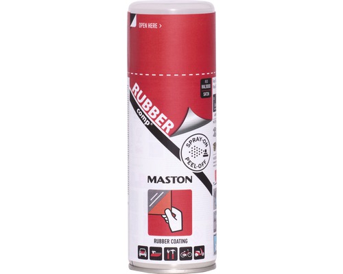 MASTON Rubbercomp spray rood 400 ml