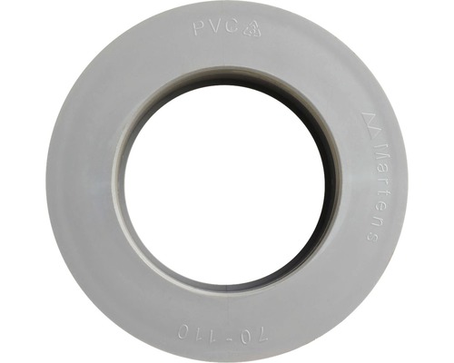 MARTENS Verloop hwa, PVC, 1 x lijmmof, grijs, 70 naar 110 mm