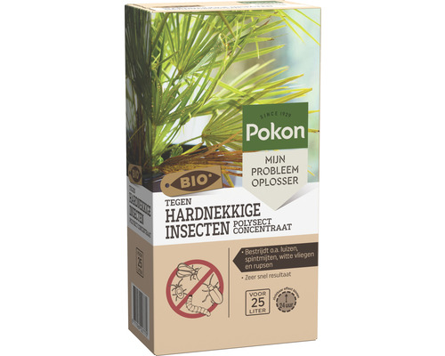 Plantenbeschermingsmiddel concentraat tegen hardnekkige insecten van Pokon