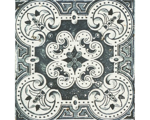 Decoratieve vierkante tegel met ornamentpatroon