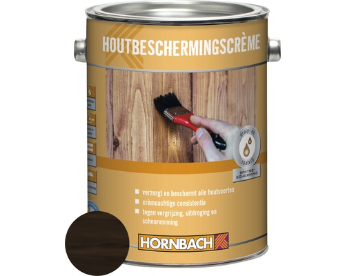 HORNBACH Houtbeschermingscrème palissander 2,5 l