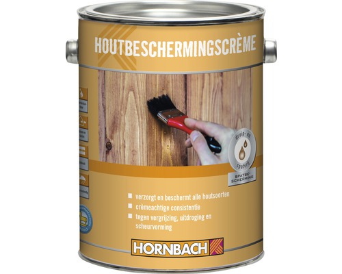 HORNBACH Houtbeschermingscrème transparant 2,5 l