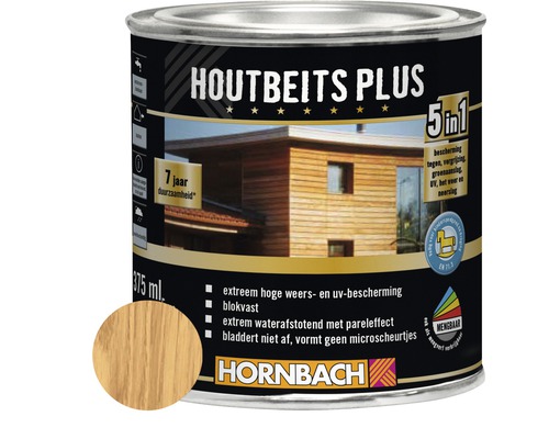 HORNBACH Hybride houtbeits grenen 375 ml