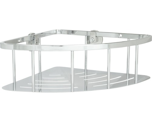 Metalen hoekrek voor de douche