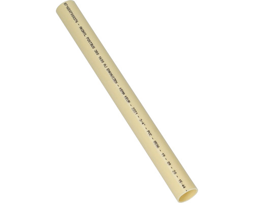 AKON Elektrabuis PVC 19 mm 3/4" crème 4 m Kunststof buis