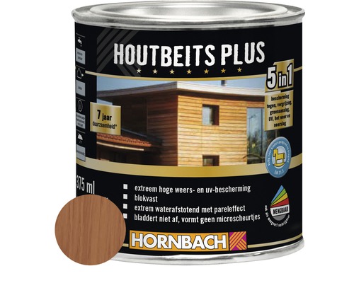 HORNBACH Hybride houtbeits mahonie 375 ml