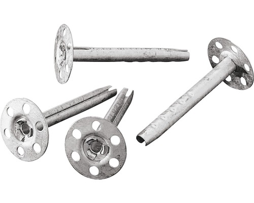 QBOARD metalen inslagpen 80 mm 10 stuks QBOARD metalen inslagpen 80 mm 10 stuks