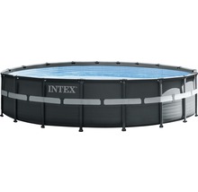 INTEX Opzetzwembad Ultra XTR rond grijs incl. zandfilterpomp en toebehoren, Ø 549 cm x 132 cm-thumb-3
