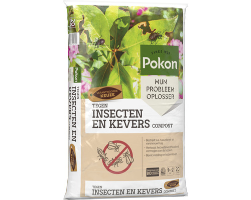 Pokon compost tegen insecten en kevers, 20 liter
